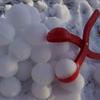 Disc Store Snowball Maker Winter Snow Toy - Blue view 3