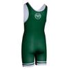 KO Sports Gear Unisex Wrestling Singlet for Adult Wrestlers - Wrestling Singlet for Men & Women - Bold Durable Uniform, Stretchy Breathable Material - Green, Adult Large view 3