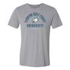UGP Campus Apparel AS1181BC - FGCU Eagles Division Arch Canvas Triblend T-Shirt - 2X-Large - Athletic Grey view 1