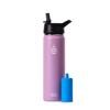 Clearly Filtered 20oz Water Bottle/Targets 220+ Contaminants/Double-Wall Insulated Stainless Steel Filtered Water Bottle BPA/BPS-Free Phthalate-Free Filters Fluoride Lead Chlorine (Pink) view 1