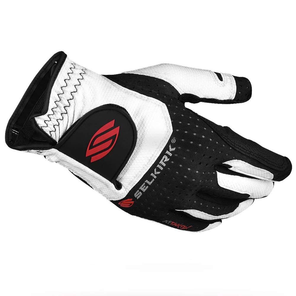 Selkirk Attaktix Women's Premium Pickleball Glove (Right Hand) (White/Black)