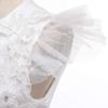Flower Girls Lace Bridesmaid Dress Long A-line Wedding Pageant Long Dresses Little Princess Formal First Communion Birthday Party Floor Length Maxi Dress Kids Prom Puffy Tulle Ball Gowns White 7-8Y view 4