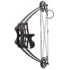 Archery Compound Bow Hunting Triangle Bow 50lbs Short Axis Right Left Hand for Outdoor Hunting Competition Composite Bow (Black) view 1