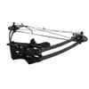 Archery Compound Bow Hunting Triangle Bow 50lbs Short Axis Right Left Hand for Outdoor Hunting Competition Composite Bow (Black) view 3