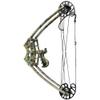 Archery Compound Bow Hunting Triangle Bow 50lbs Short Axis Right Left Hand for Outdoor Hunting Competition Composite Bow (Camo) view 1