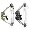 Archery Compound Bow Hunting Triangle Bow 50lbs Short Axis Right Left Hand for Outdoor Hunting Competition Composite Bow (Camo) view 2