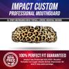Impact All Sports Mouthguard Lacrosse, Football, Hockey, Basketball, Jiu-Jitsu, and More, Breathable Mouthguard for Youth Adults, Professional Custom-Fit, Leopard Skinz view 2