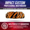 Impact All Sports Mouthguard Lacrosse, Football, Hockey, Basketball, Jiu-Jitsu, and More, Breathable Mouthguard for Youth Adults, Professional Custom-Fit, Tiger Skinz view 2