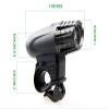 Lunar Bike Lights Front and Back Rechargeable, USB Bicycle Light and Bike Phone Mount Set, Strong and Durable, Easy to Install, Super Bright LED Headlight for Mountain and Road Cycling view 2