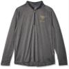 Hurley Men's 1/4 Zip Jacket 100% Polyester Loose Heat Gear Grey (Small) view 1