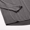 Hurley Men's 1/4 Zip Jacket 100% Polyester Loose Heat Gear Grey (Small) view 3