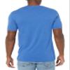 108 Stitches MLBPA Los Angeles Dodgers Cody Bellinger Bat Rack Tee Men's Vintage Tri-Blend T-Shirt (Medium) Royal view 3