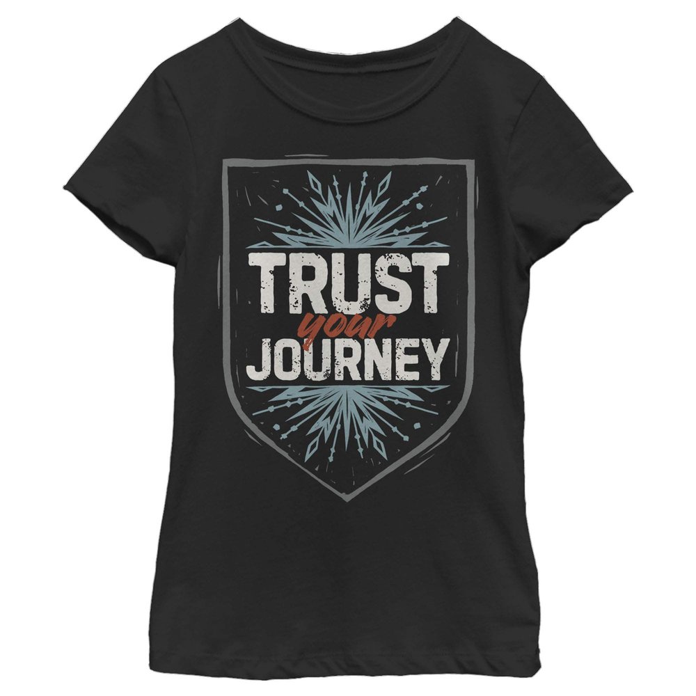 Disney Girls' T-Shirt, Black, X-Small