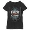 Disney Girls' T-Shirt, Black, X-Small view 1