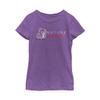 Disney Girls' T-Shirt, Purple Berry, Small view 1