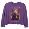 Disney Girls' T-Shirt, Purple, Medium view 1