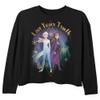 Disney Girls' T-Shirt, Black, Small view 1