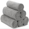 S&T INC. Microfiber Gym Towels, Yoga Towel for Home and Gym Bag, 16 Inch x 27 Inch, 6 Pack view 1