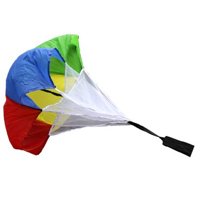 LIOOBO 1 Pc Colorfull Running Training Parachute Practical Strength Football Running Equipment for Runner Football Soccer Drilling Outdoor Sports