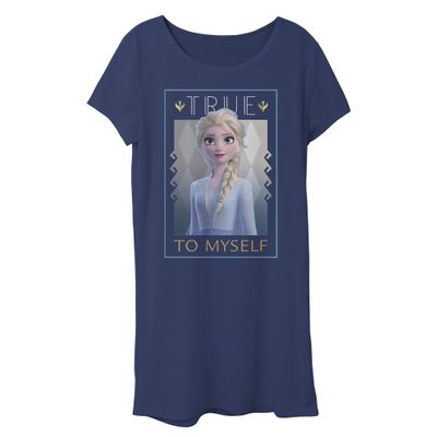 Disney Girls' Tee Dress, Navy, X-Small