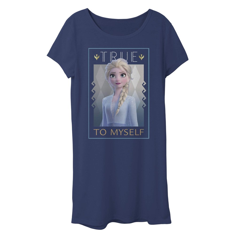 Disney Girls' Tee Dress, Navy, X-Small