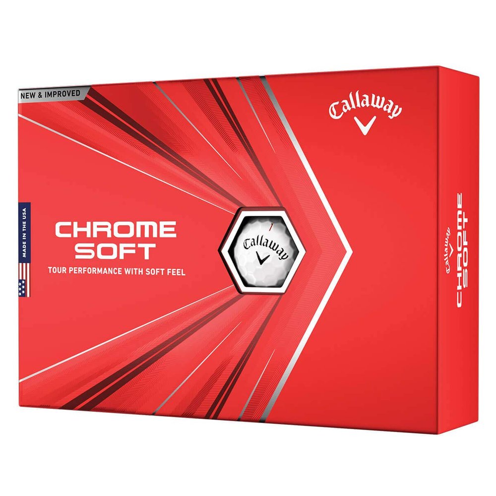 Callaway 2020 Chrome Soft Golf Balls (White)