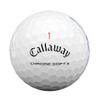 Callaway 2020 Chrome Soft X Triple Track Dozen Golf Balls White view 2