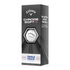 Callaway 2020 Chrome Soft X Triple Track Dozen Golf Balls White view 3