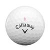 Callaway 2020 Chrome Soft X Dozen Golf Balls White view 2