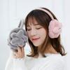 JIAHG Boys Girls Cute Squint Star Winter Warm Earmuffs Soft Faux Fur Ear Warmers Kids Outdoor Thermal Comfy Plush Ear Muffs view 3