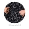 HYOUT Camo Netting Camouflage Net Bulk Roll for Hunting Blinds Ghillie Sunshade, Camping, Military Party Decoration, Black 6.5x26ft view 4