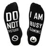 Engmoo Novelty Funny Socks Do Not Disturb Socks Christmas Gift Stocking Stuffers for Teenage boys Kids Men Women view 1
