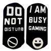 Engmoo Novelty Funny Socks Do Not Disturb Socks Christmas Gift Stocking Stuffers for Teenage boys Kids Men Women view 2