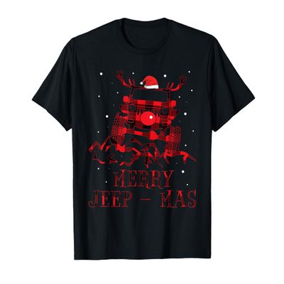 Merry Jeepmas Ugly Christmas Sweater Xmas Gift for Men Women T-Shirt