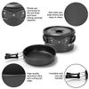 Odoland 16pcs Camping Cookware Mess Kit, with Folding Camping Stove view 4
