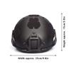 Aifordge Two-in-one Outdoor Airsoft Tactical Helmet Field Equipment Helmet, Adjustable ABS Protective Helmet view 3