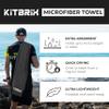 KitBrix Microfiber Towel for Sports & Travel - Quick Dry Towel for Swimming, Gym, Beach & Camping - Lightweight Premium Microfiber with Superior Absorption - Travel Essentials & Camping Accessories view 2