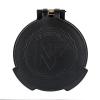 Nightforce Objective Durable Weather-Resistant Spring-Loaded Flip-Up Rotational Lens Caps with Thread-in Attachment, Black, 42mm ATACR, NXS 10x view 2