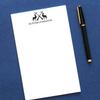 Deer Hunter Notepad Set, Personalized Notepad for Men or Women, Personalized Hunting Gifts for Him, Wife, Daughter, Son, Hunter, Size 5.5in x 8.5in, 50 Sheets view 2