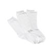 6 Pack of Hanes Ladies Crew Socks, White, 5-9 view 1