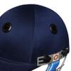 SS Gutsy Cricket Helmet | Navy Blue | Size: Medium | for Men & Boys | Mild Steel Grill | Eva Padding view 3