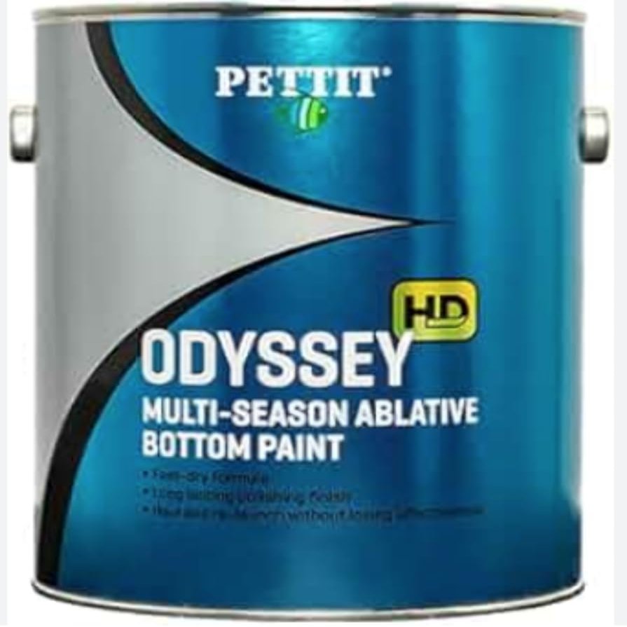 Pettit Odyssey HD Ablative Antifouling Black Bottom Paint - Gallon