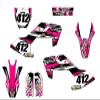 2018-2023 MINI TC 50 Mayhem Pink Senge Graphics Complete Kit with Rider I.D. Compatible with Husqvarna view 1
