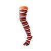 TOETOE - Essential Women Everyday Cotton Over-Knee Toe Socks (1 Pair) (US, Numeric, 4, 11.5, Regular, Regular, Lava) view 1