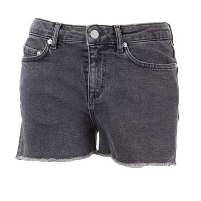 BLK DNM Women's Cut Off Jeans Short 16, Chase Grey, Sz 24