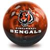 Strikeforce Bowling NFL Cincinnati Bengals On Fire Undrilled Bowling Ball view 2