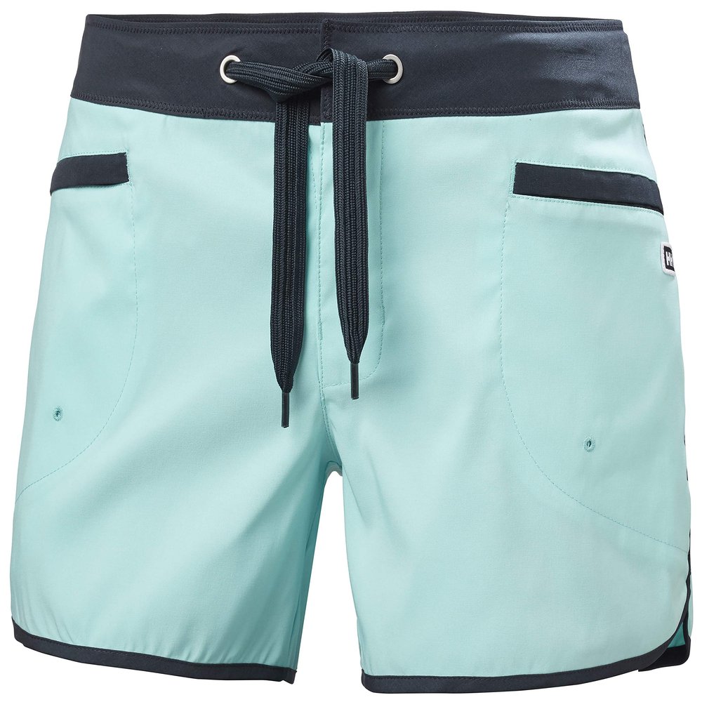 Helly-Hansen Womens Solen Classic Watershorts 5", 648 Glacier Blue, X-Small