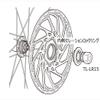 SHIMANO Rt-Mt800 Centerlock Disc Rotor Grey, Internal Serration Lockring, 160Mm view 3