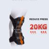 Knee Brace Knee Booster With 3 Springs Powerful Rebound Spring Force Joint Support Power Lift Knee Pads for Hiking Climbing (Size : Double) view 3