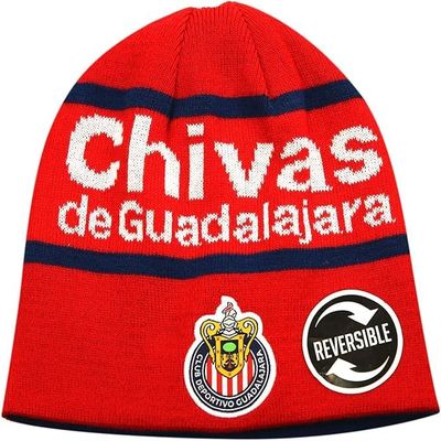Icon Sports Chivas De Guadalajara Officially Licensed Soccer Beanie CH41BN 01 Blue